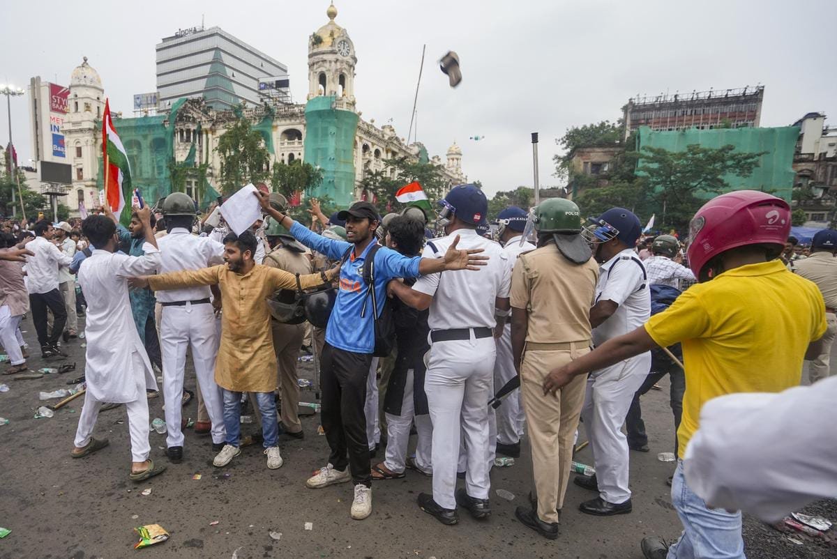 West Bengal Withdraws Kolkata Protest FIR, 16 Accused Get Bail West Bengal protest FIR withdrawal after Kolkata rally