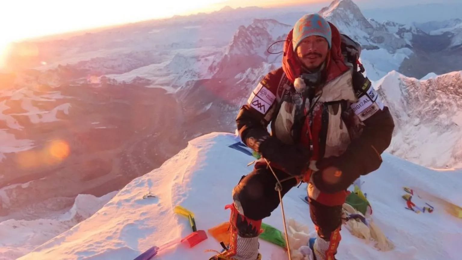 Nirmal Purja Among 10 Climbers Feared Missing After Avalanche on Pakistan’s Broad Peak Nirmal Purja at the summit of Mount Everest during his mountaineering career