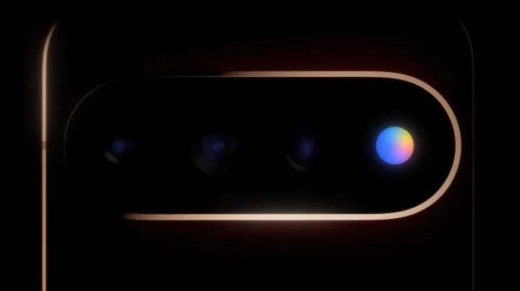 Google Teases Pixel 11 Pro Ahead of August 12 Event, Highlights New Camera Bar Light Google Pixel 11 Pro teaser showing circular light on the camera bar