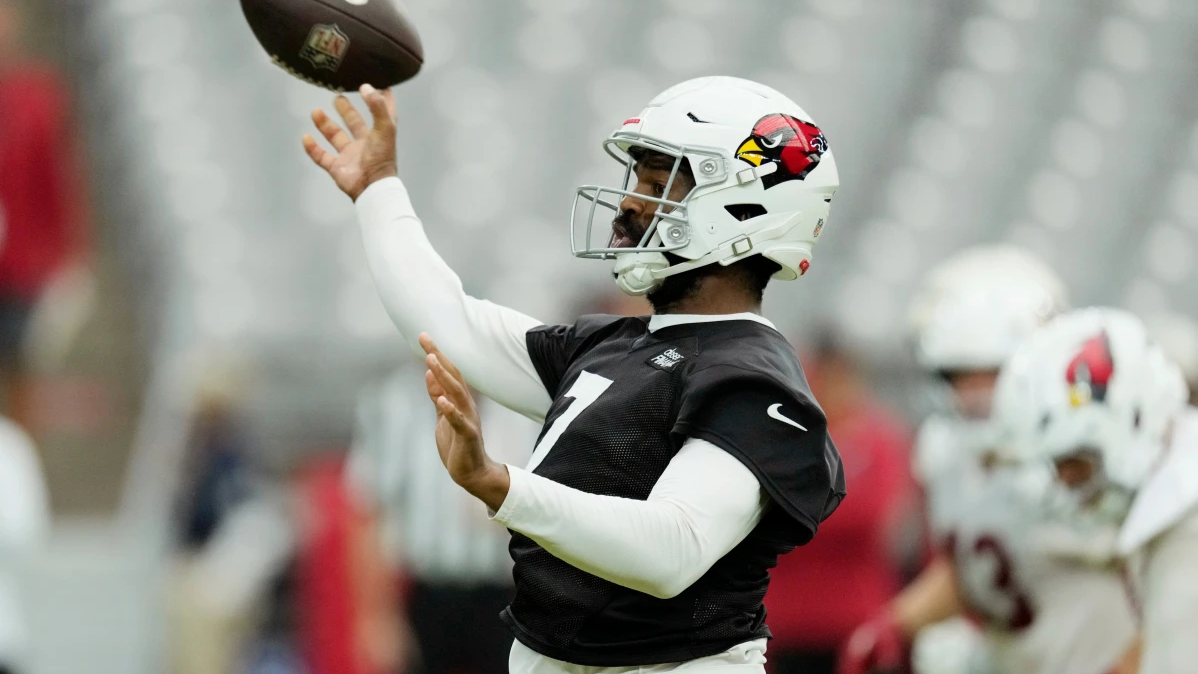 Jacoby Brissett Signs New $15.5M Cardinals Deal, Set for Week 1 Starter Role Arizona Cardinals quarterback Jacoby Brissett after signing his new one-year contract.