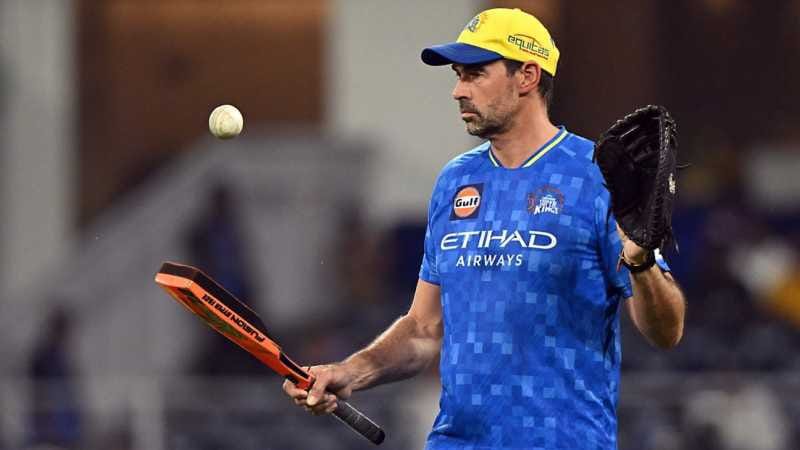 Stephen Fleming Favourite to Become England's New Test Head Coach Stephen Fleming during his coaching career in cricket