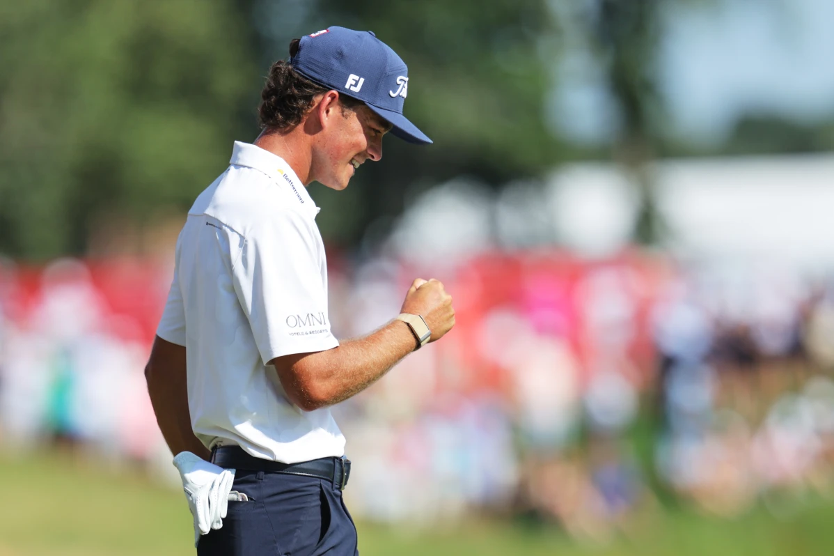 Jackson Koivun Wins Historic 3M Open 2026, Stuns Scottie Scheffler Jackson Koivun celebrates after winning the 3M Open 2026 PGA Tour event at TPC Twin Cities.