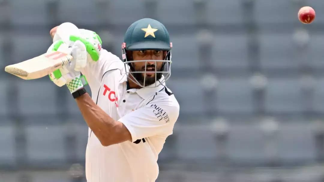 Shan Masood Ruled Out of Second Test Against West Indies With Finger Injury Pakistan Test batter Shan Masood during an international cricket match