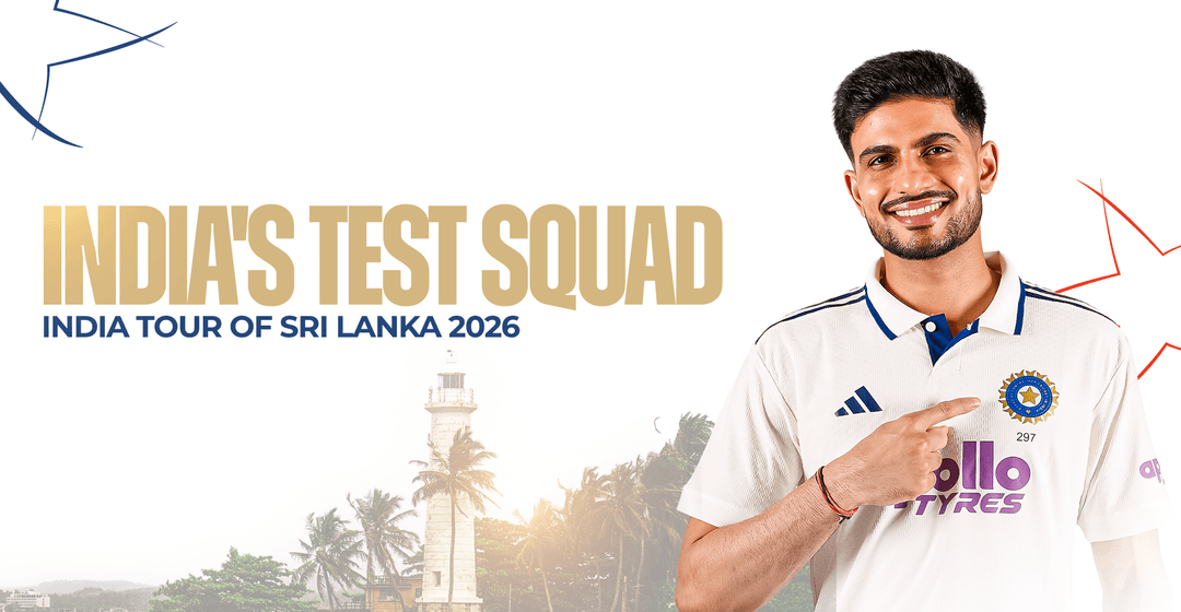 India Squad for Sri Lanka Test Series 2026: Jadeja Returns, Saransh Jain Earns Maiden Call-Up India Test squad for Sri Lanka 2026 featuring Shubman Gill, Ravindra Jadeja and Saransh Jain