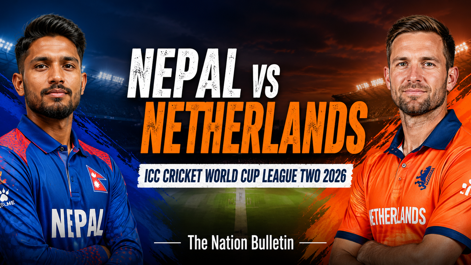 Nepal vs Netherlands ICC Cricket World Cup League Two 2026 match preview in Utrecht