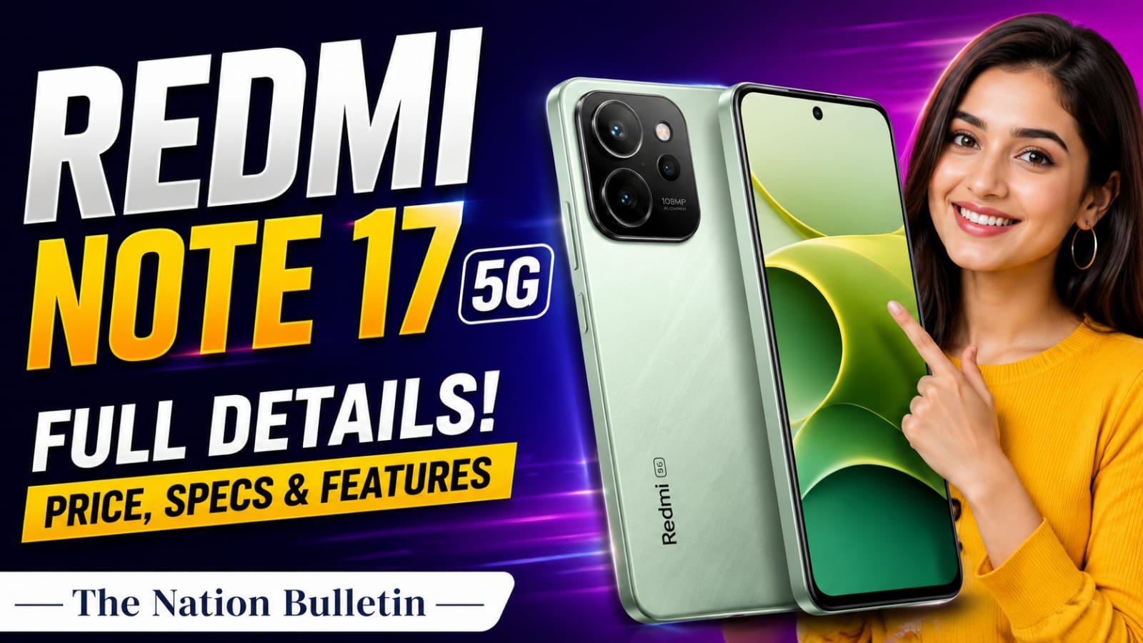 Redmi Note 17 5G India Launch on August 6: Expected Price, Specs, Features and 8,000mAh Battery Redmi Note 17 5G smartphone with 8,000mAh battery and AMOLED display