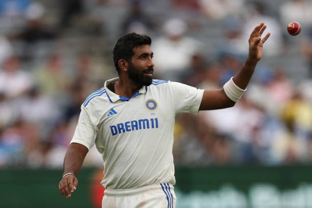 Jasprit Bumrah Ruled Out of Sri Lanka Test Series as BCCI Prioritises Long-Term Fitness India fast bowler Jasprit Bumrah during a Test match before being ruled out of the Sri Lanka Test series due to a knee injury.
