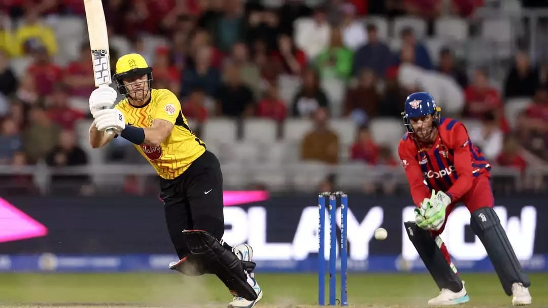 Trent Rockets Beat Manchester Super Giants by Six Wickets to Climb to the Top of The Hundred 2026 Points Table Finn Allen celebrates after scoring an unbeaten 72 during Trent Rockets' victory over Manchester Super Giants in The Hundred 2026.
