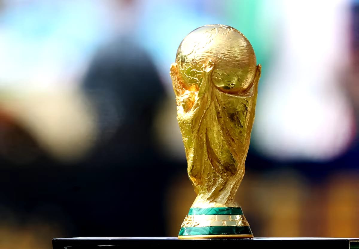 FIFA Scraps World Cup Stake Sale Plan After Member Federations Reject Proposal The FIFA World Cup trophy displayed before the 2026 World Cup final as FIFA withdraws its stake sale proposal.
