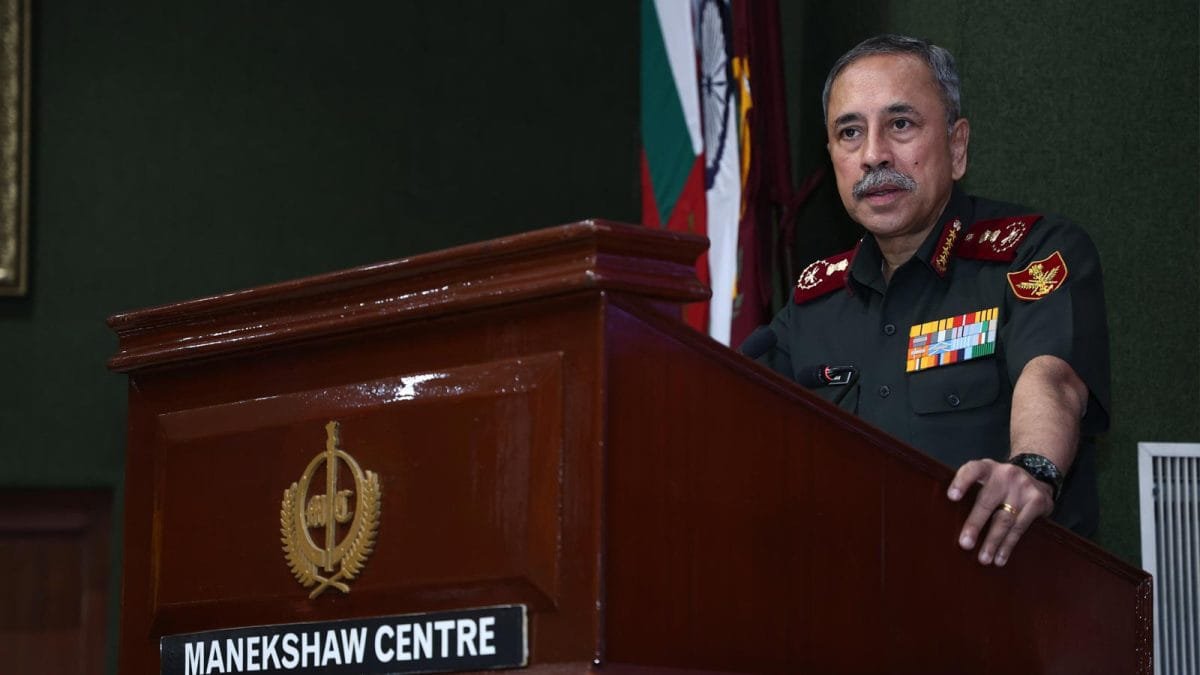 CDS General N.S. Raja Subramani Inaugurates Tri-Services Future Warfare Course, Calls for Greater Preparedness Against Emerging Security Challenges CDS General N.S. Raja Subramani addressing the inauguration of the Fourth Tri-Services Future Warfare Course at the Manekshaw Centre in New Delhi.