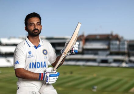 Ajinkya Rahane during his international cricket career