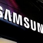 Samsung Electronics logo at the company’s technology store in Seoul