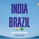 Brazil football team to face India in a historic Kolkata friendly on October 3