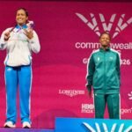 Indian weightlifter Gyaneshwari Yadav won the silver medal in the women's 53kg event at CWG 2026 in Glasgow with a total lift of 199kg after a record-breaking performance.