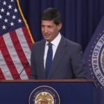 Fed Chair Kevin Warsh speaks after the Federal Reserve holds interest rates steady