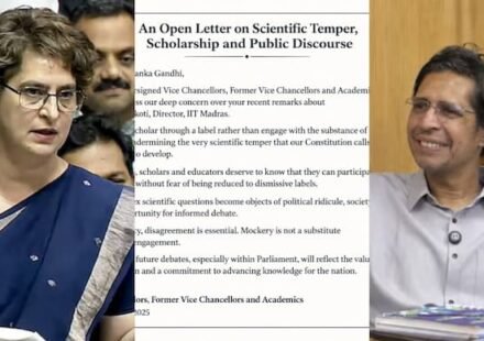 IIT Madras Director V Kamakoti amid controversy over Priyanka Gandhi remarks