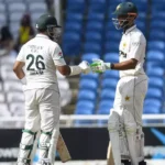 Pakistan seized control of the 1st Test against West Indies on Day 2 as Shan Masood remained unbeaten on 88 after a superb partnership with Imam-ul-Haq following a brilliant bowling display.