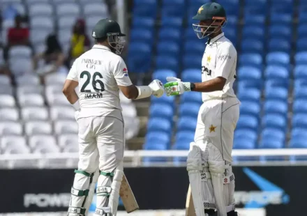 Pakistan seized control of the 1st Test against West Indies on Day 2 as Shan Masood remained unbeaten on 88 after a superb partnership with Imam-ul-Haq following a brilliant bowling display.