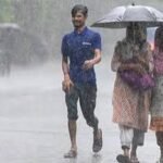 UP rain alert with heavy rain thunderstorm and lightning warning across Uttar Pradesh districts