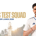 India Test squad for Sri Lanka 2026 featuring Shubman Gill, Ravindra Jadeja and Saransh Jain
