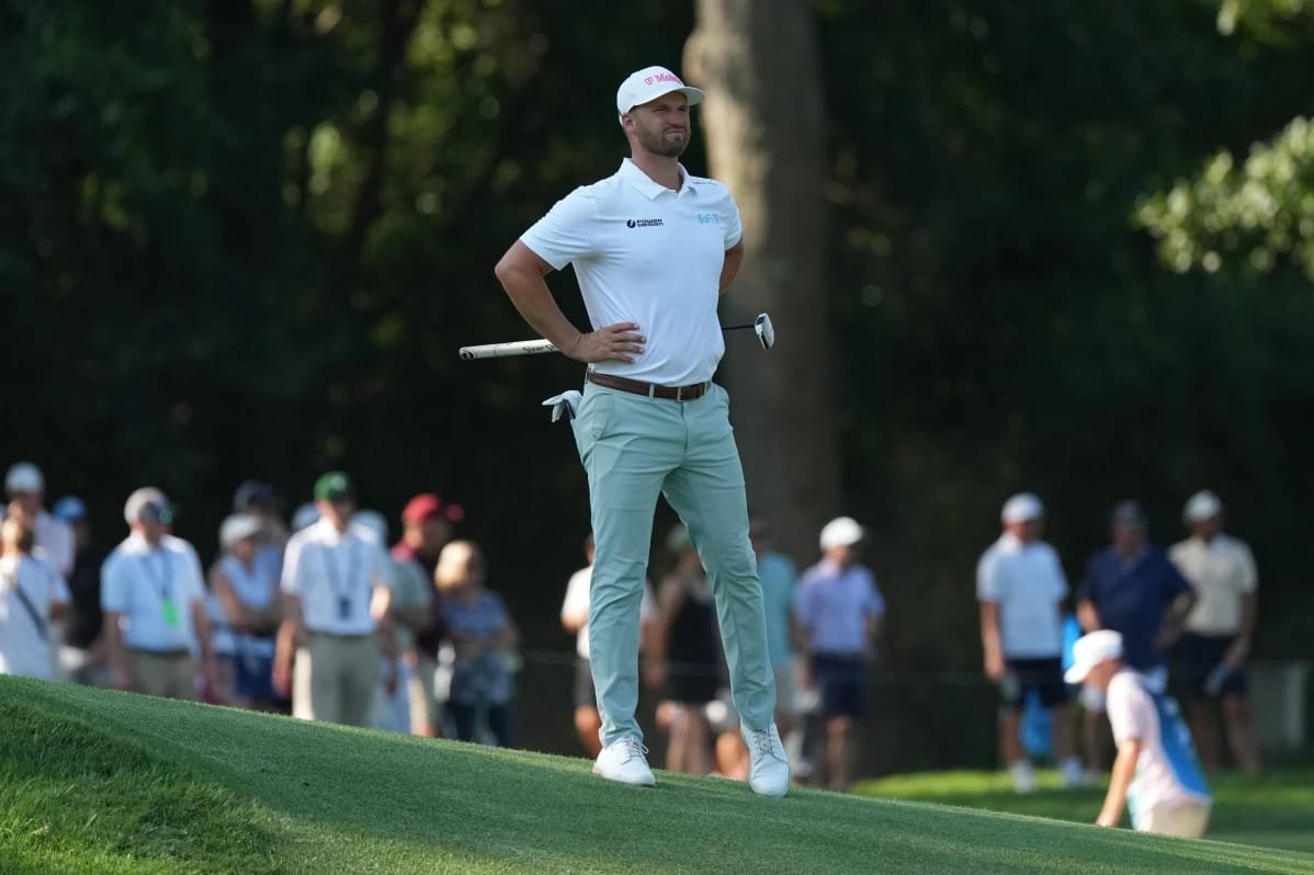 Wyndham Clark leads BMW Championship at Bellerive