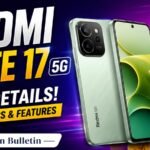 Redmi Note 17 5G smartphone with 8,000mAh battery and AMOLED display