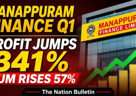 Manappuram Finance Q1 results profit jumps 341 percent and AUM rises 57 percent