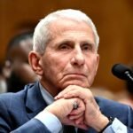 Dr. Anthony Fauci testifies before the Senate Homeland Security and Governmental Affairs Committee during a hearing in Washington.