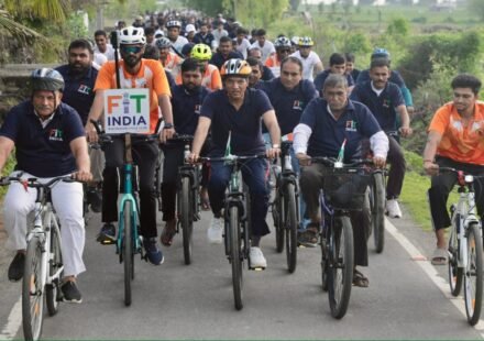 Fit India Sundays on Cycle 2026 promotes Nasha Mukt Bharat across India