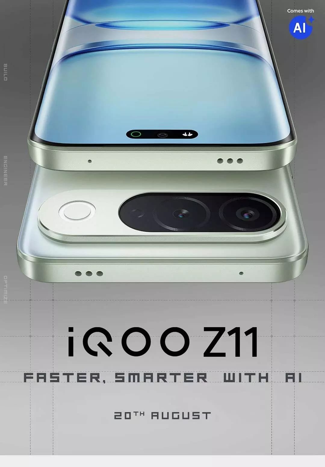 iQOO Z11 5G India launch with Dimensity 7500 Turbo and 9,020mAh battery