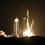 SpaceX Falcon 9 upper stage crashes into the Moon near Einstein Crater after drifting in space for over a year.