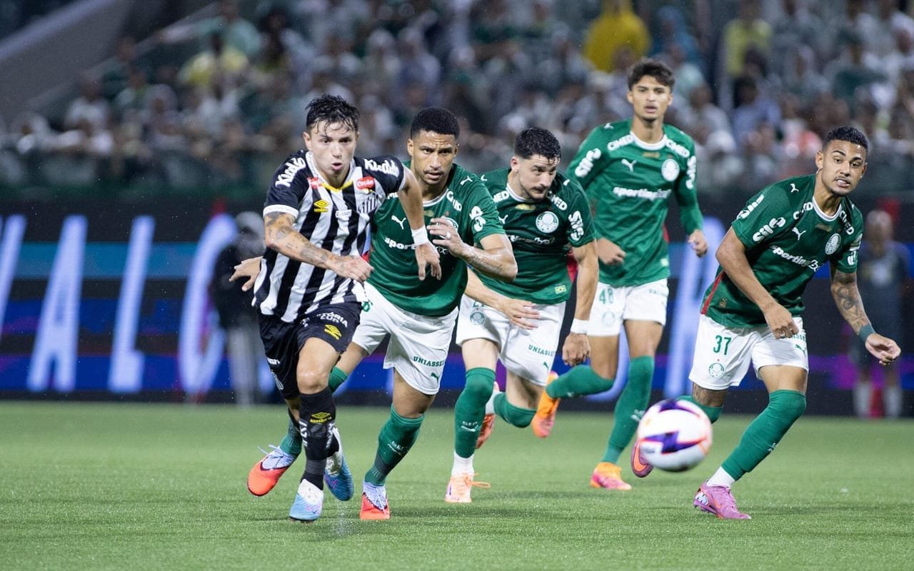 Palmeiras vs Santos Copa do Brasil quarterfinal with prize money at stake