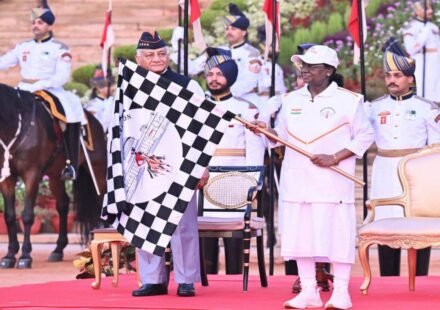 President Droupadi Murmu virtually flags off the PBG Soldierathon from Rashtrapati Bhavan.