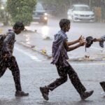 Dark monsoon clouds over Uttar Pradesh as the IMD issues a Yellow Watch for rain and thunderstorms on August 4.