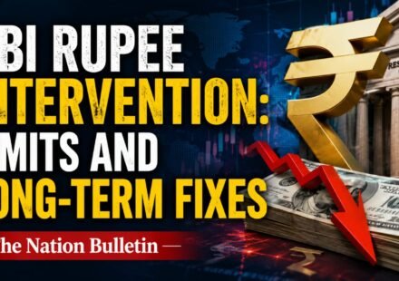 RBI rupee intervention and dollar sales in India’s foreign exchange market