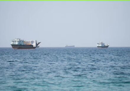 Vessels near the Strait of Hormuz amid Iran Oman negotiations
