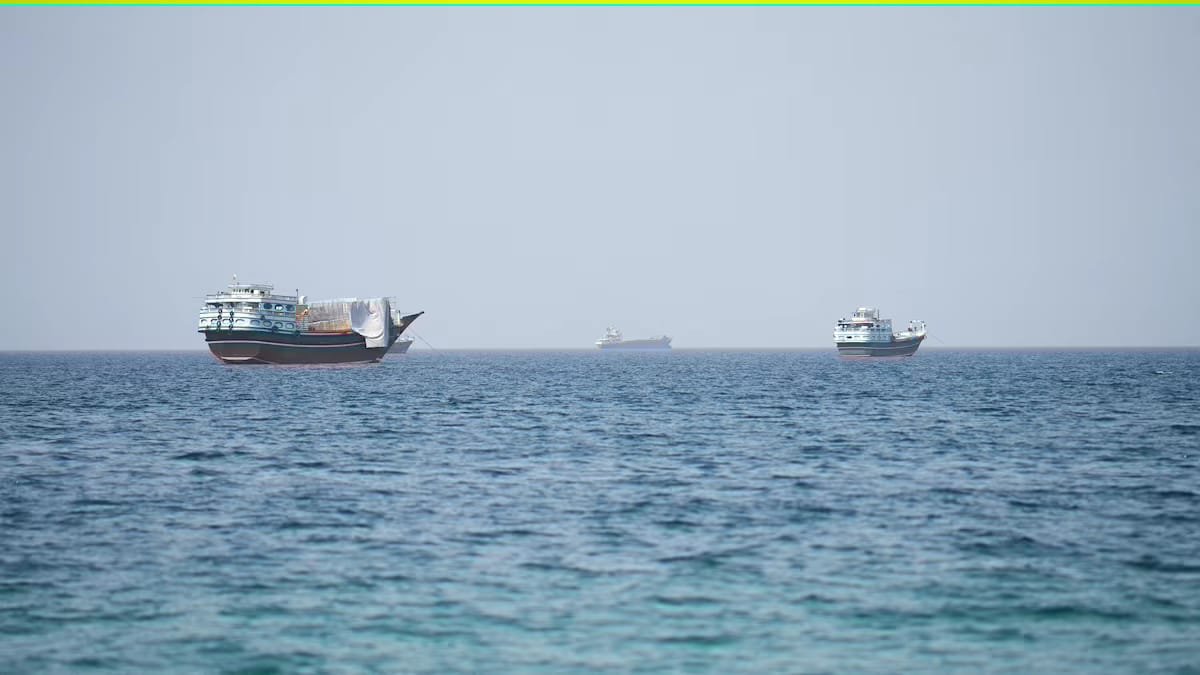 Iran Says Strait of Hormuz Deal Is Close, but Waterway Won't Reopen Automatically Vessels near the Strait of Hormuz amid Iran Oman negotiations