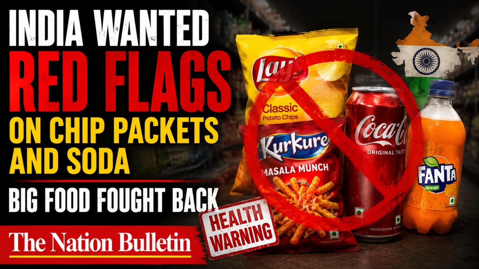 India Food Labeling: Why Warning Labels Were Dropped India food labeling debate over front-of-pack health warning labels