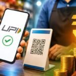 Customer making a UPI payment as Parliament debates changes to the digital payments law.