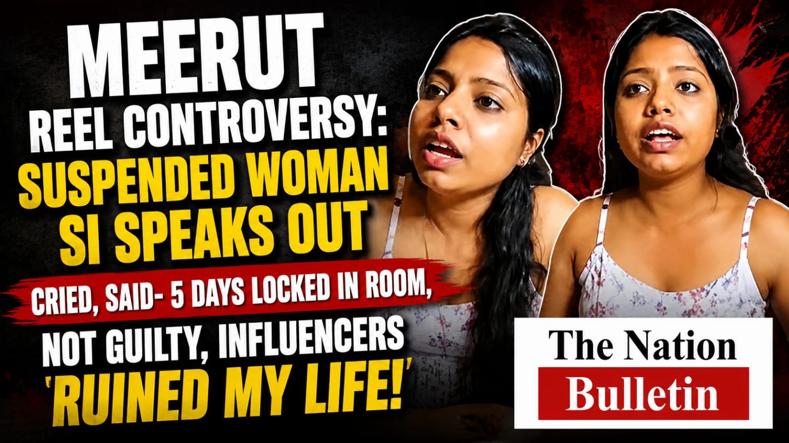 Suspended Meerut woman sub-inspector Anu Kolis speaks about viral reel controversy