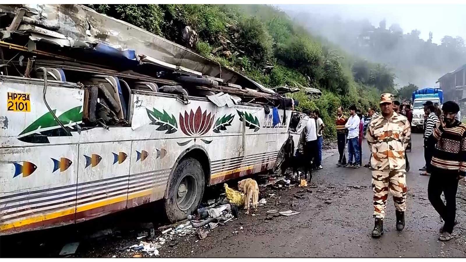 Chamba Bus Accident: 7 Killed, 11 Injured as Rain Disrupts Himachal Rescue operation after private bus accident near Chalunj Mor in Chamba