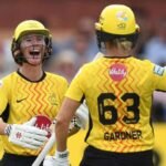 Trent Rockets celebrate their maiden Women's Hundred title after beating Sunrisers Leeds at Lord's