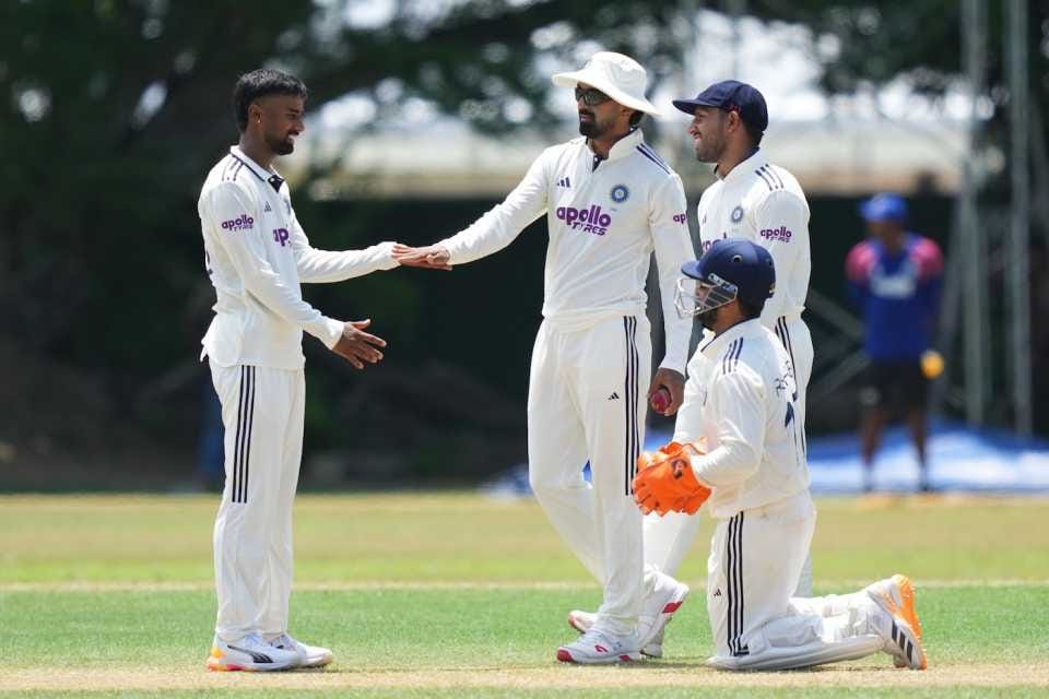 India vs Sri Lanka Tour Match: SLC XI Reach 363/8 on Day 1 in Colombo Warm-up Game SLC XI vs India Tour Match 2026 Day 1 scorecard at Colombo