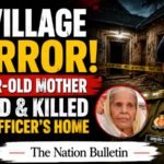 Ambedkar Nagar elderly woman murder case after jewellery robbery