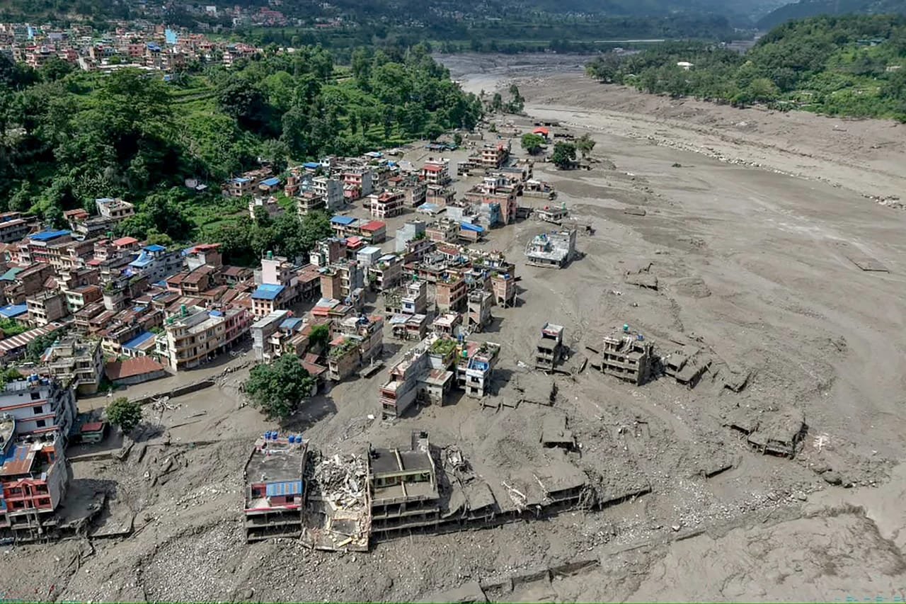 Nepal-China border flash flood leaves hundreds missing