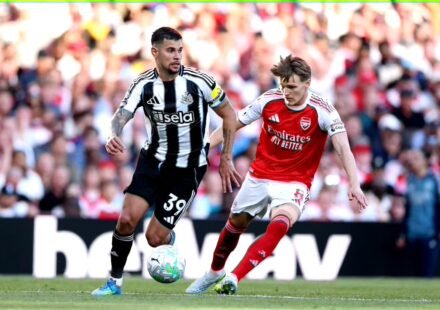 Bruno Guimaraes joins Arsenal from Newcastle United