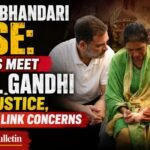Ankita Bhandari murder case parents meet Rahul Gandhi over justice demand
