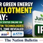 Investors checking Juniper Green Energy IPO allotment status on KFin Technologies, NSE and BSE ahead of the listing.