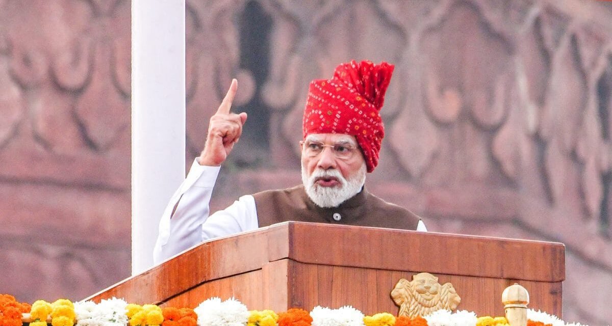 PM Modi highlights India transformation over 12 years during Independence Day address