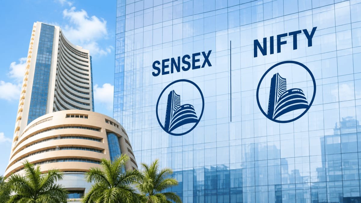 Sensex Falls 539 Points, Nifty Ends Lower Today Sensex Nifty today as Indian stock market ends lower amid global tensions